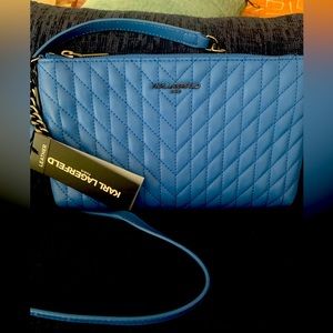 NWT, Karl Lagerfeld Karolina Crossbody Bag